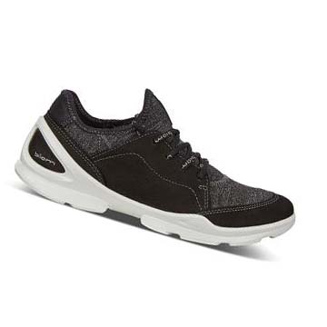 Women's Ecco Biom Street. Outdoor Sneakers Black | USA 211PJJ